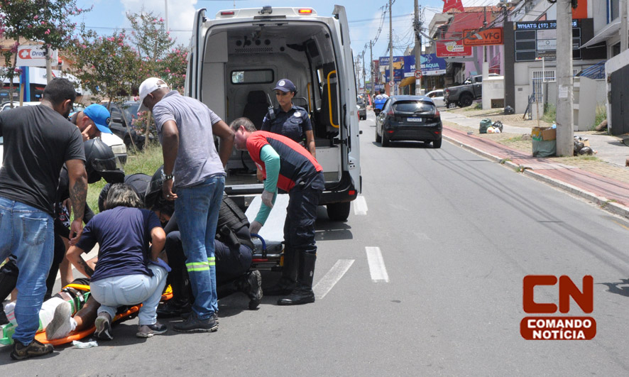 Motociclista Sofre Fratura Exposta Na Perna Em Acidente Na Ario Barnab