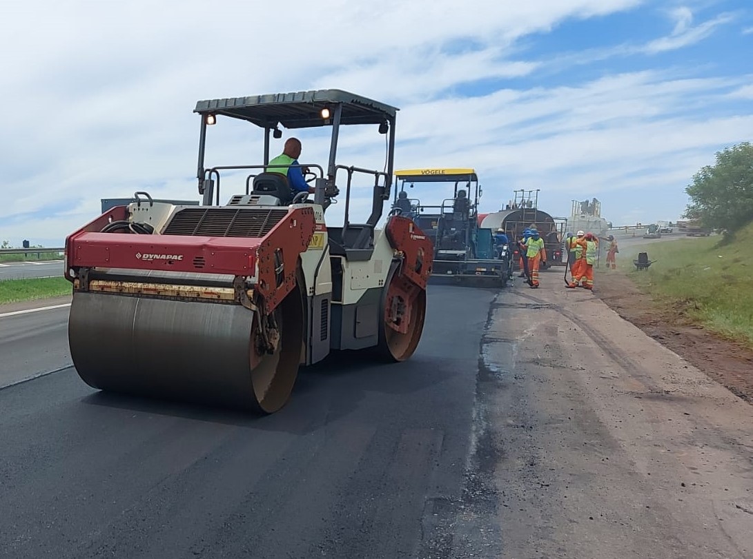 Rodovias do Tietê realiza obras de reestruturação de pavimento em três