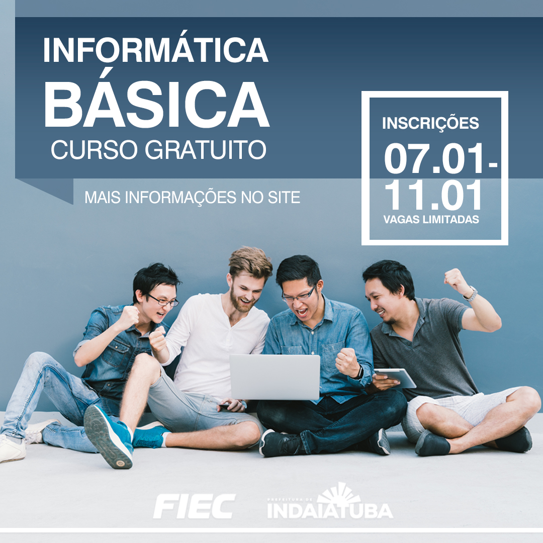 Curso de Informática Básica Online e Gratuito