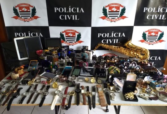 Crime produtos apreendidos