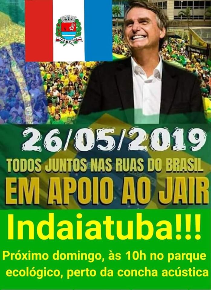 Indaiatuba terá manifestações a favor do governo Bolsonaro neste ...