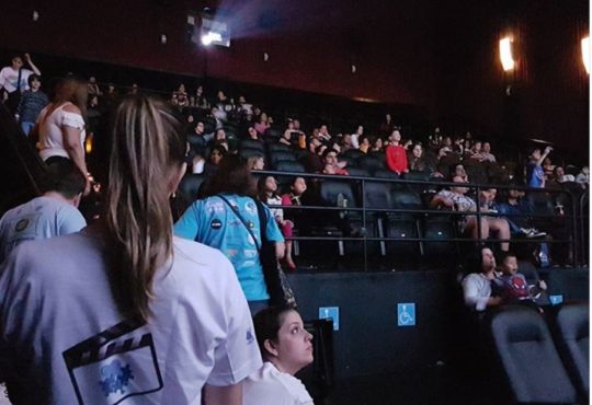 Sessão azul divulgação