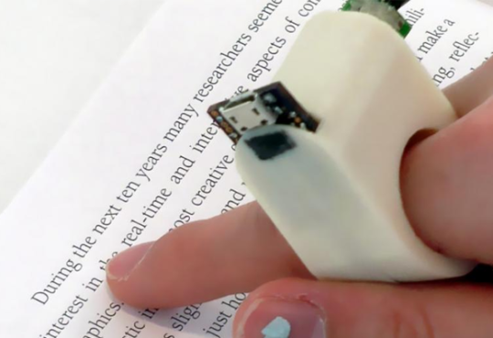 Eletrônicos para cegos