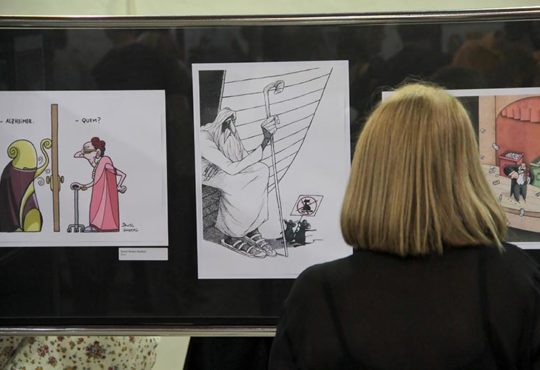 Salão internacional de humor de piracicaba foto adilson zavarize