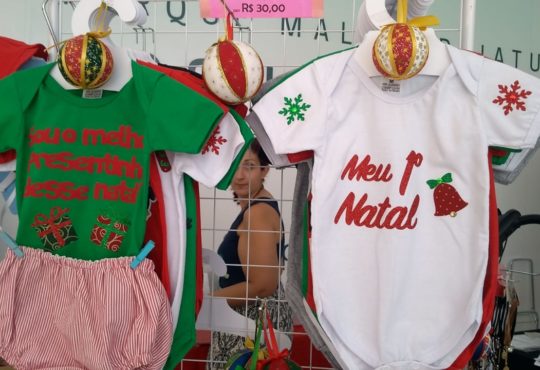 Feira de natal no parque mall 3