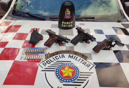 Força tatica itu tres armas