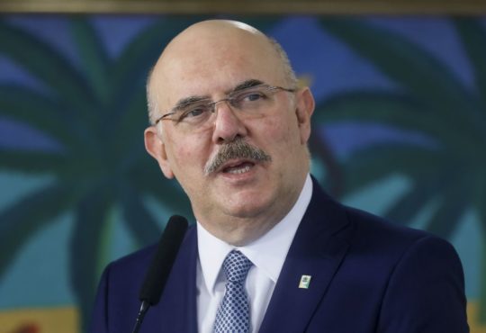 Cerimônia de posse do ministro da educação, milton ribeiro.