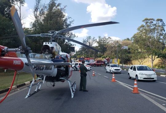 Aguia acidente em campinas