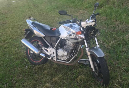 Acidente moto