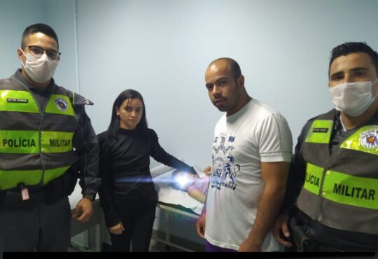 Pm rodoviarios criança salva