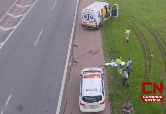 Motociclista caiu de viaduto e morre