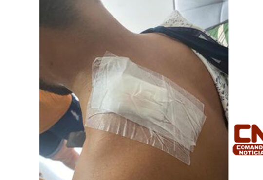 Baleado no pescoço 1