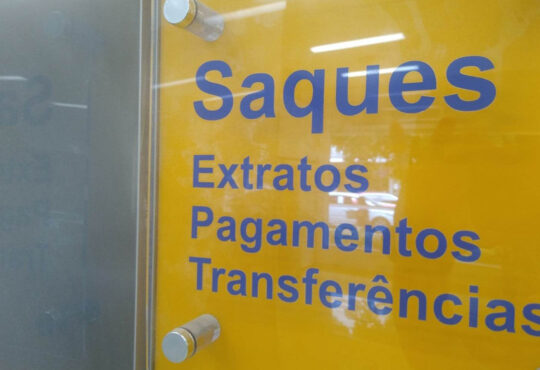 Banco saque cópia