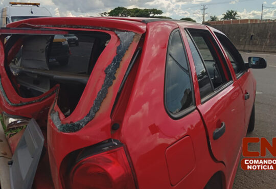 Gol bate em guard raill 2