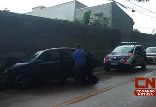 Batida poste estrada fogueteiro 1