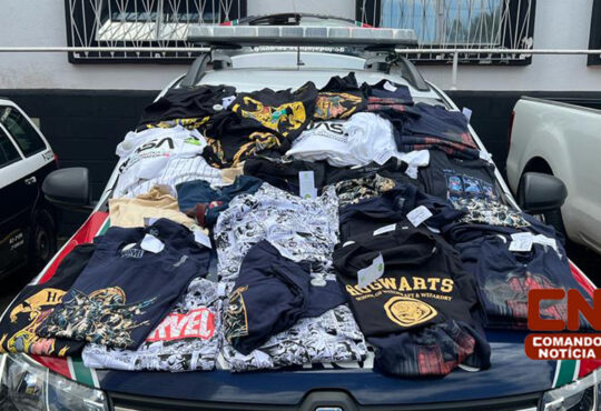 Furto roupas polo shopping