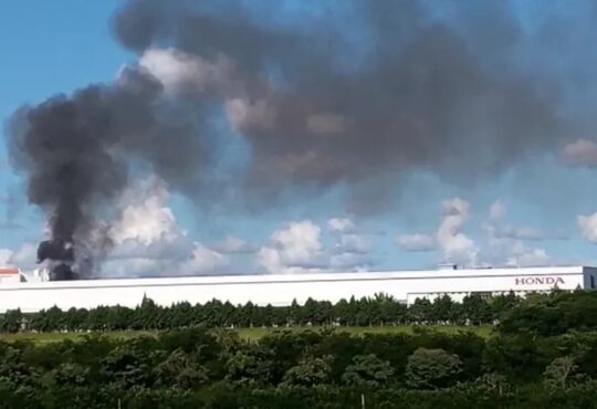 Incendio honda sumare