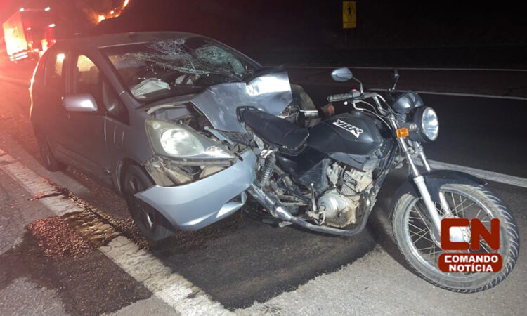 Corrida de motos no Paraná termina em grave acidente com dois