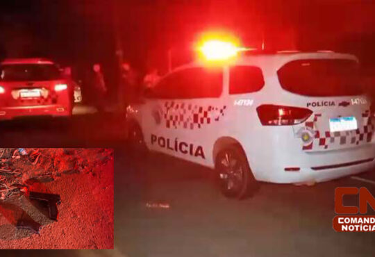 Ladrão confunde vtr da pm e morre