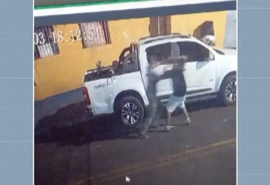 Reprodução morte comerciante hortolância