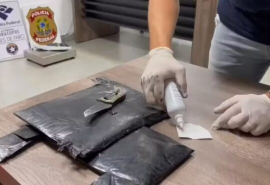 Cocaina aeroporto `pf