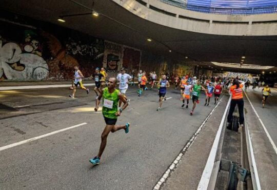 Atleta são silvestre