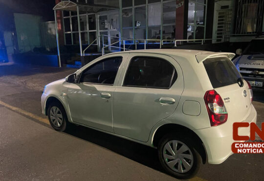 Etios recuperado roubo
