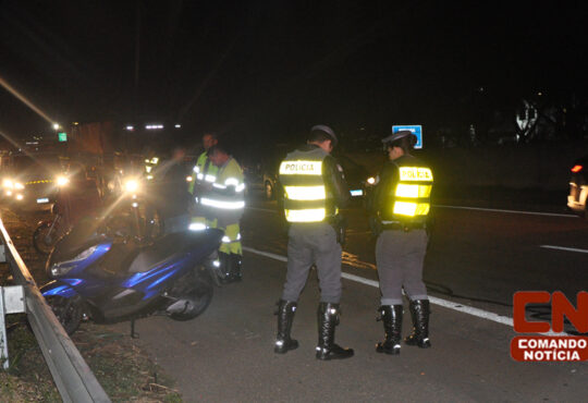 Acidente duas motos km 49