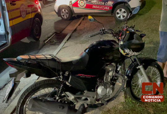 Acidente moto vargas