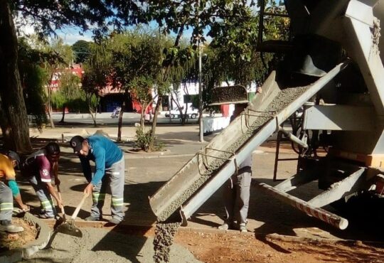 Revitalização calçadas pq ecologico