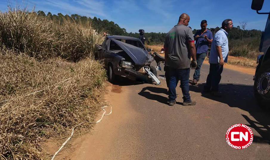 ColisÃo caminhÃo e pampa 2