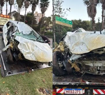 Carro cai em lago em jundiaí e motorista morre