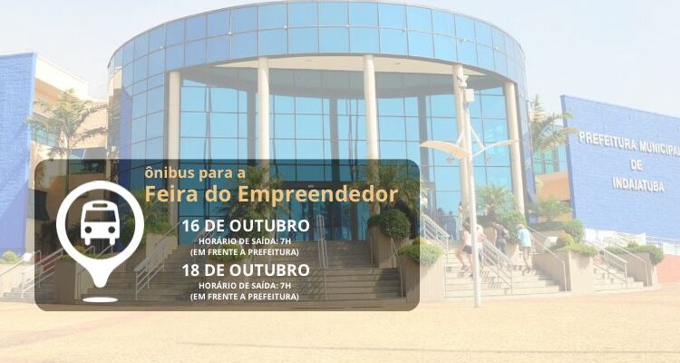 Feira empreendedor busão de graça