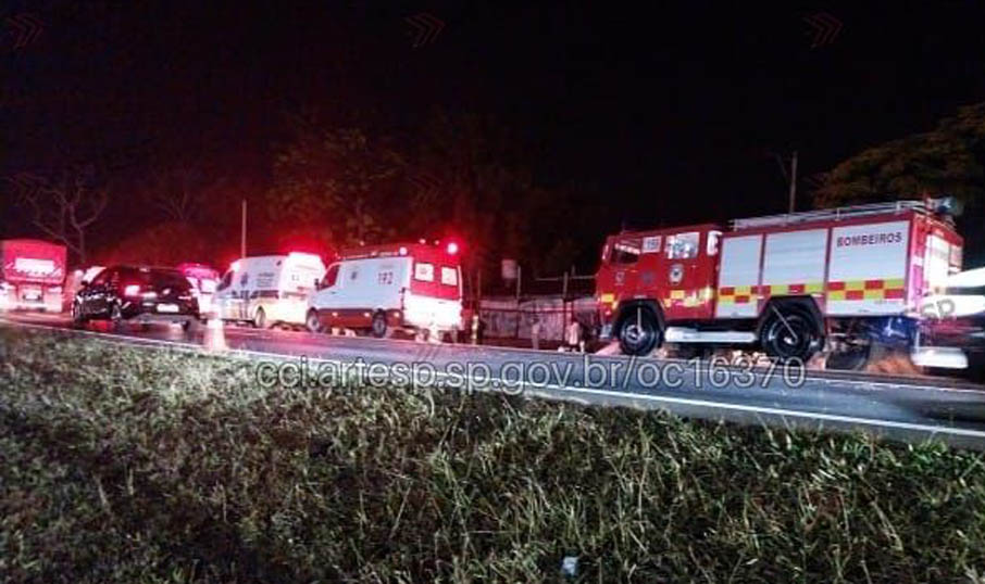 Grave acidente rodovia de mogi mirim