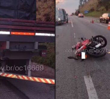 Motociclista morre em rodovia de porto feliz
