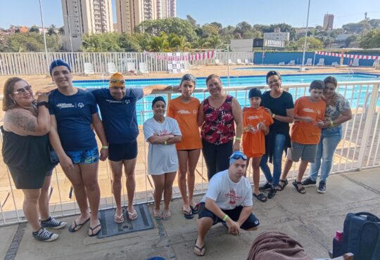 Natação especial sesi campina s