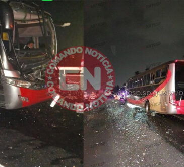 Acidente com busão da lidi