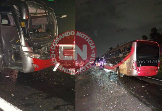 Acidente com busão da lidi