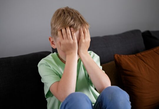 Ansiedade em crianças freepik