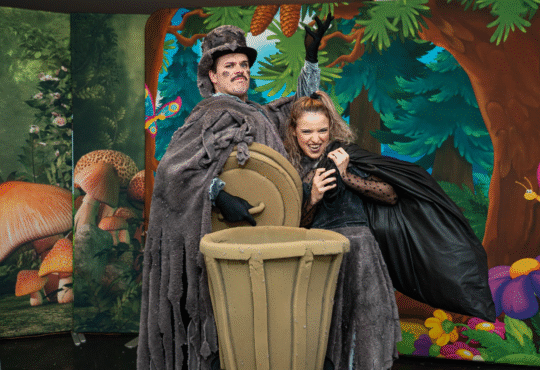 Artes e manhã lixinho lixão