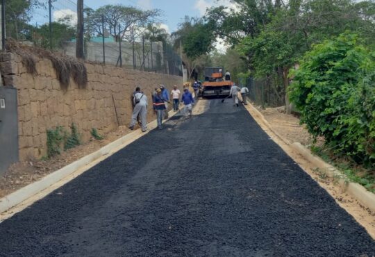 Asfalto rua guarita recreio campestre de viracopos