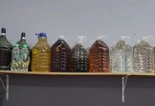 Bebidas falsificadas em salto pc