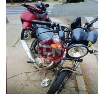 ColisÃo motos itororo tres feridos