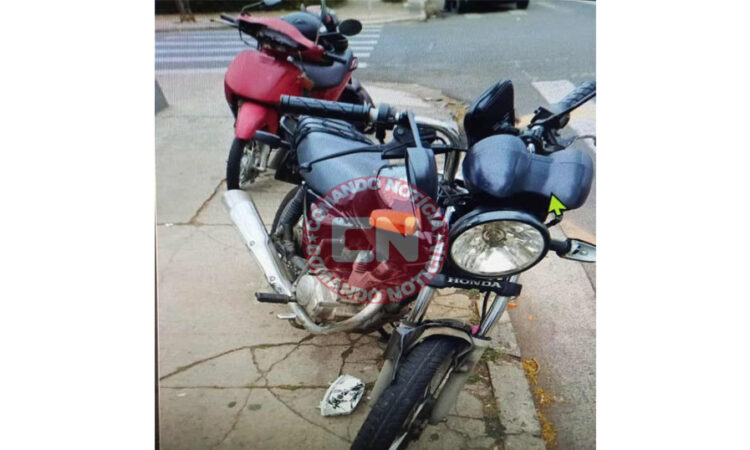 ColisÃo motos itororo tres feridos