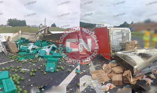 Carga abacate tomba na bandeirantes