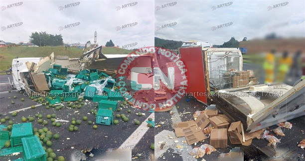 Carga abacate tomba na bandeirantes