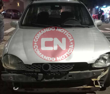 Colisão corsa e moto jd morada