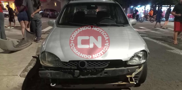Colisão corsa e moto jd morada