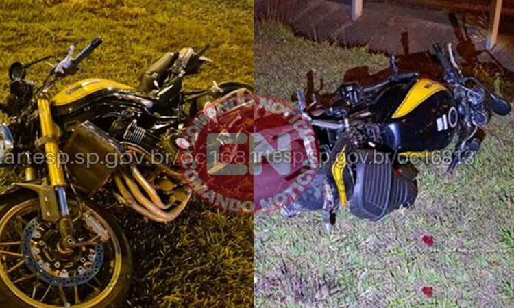 Colisão e atropelamento motociclista sp 75