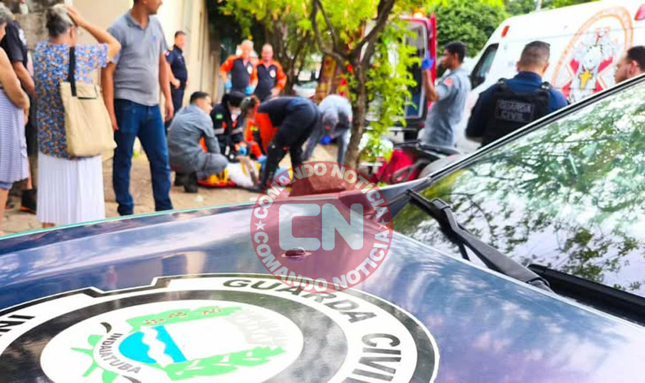 Colisão moto rua são carlos 2